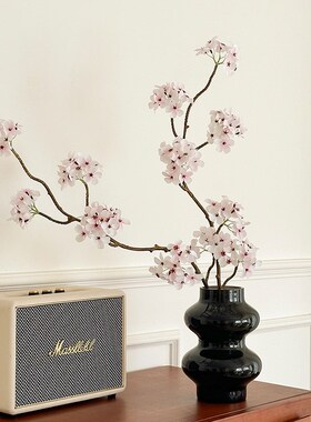 极速欧式仿真花客厅装饰摆件艺术桌面创意M摆设花花瓶办公室入户