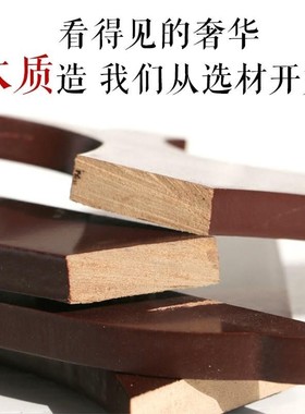 极速石头画支架盘子托架实木展示架摆件小底座S鹅卵石普洱茶架子