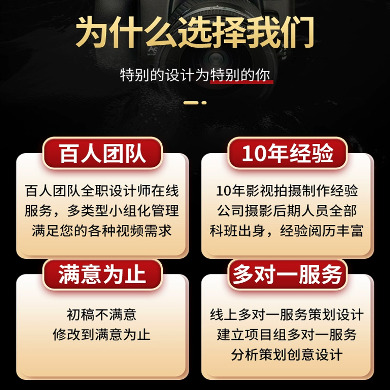 短视频制作剪辑接单ae代做特效年会片头企业宣传片mg动画主图拍摄 - 图2