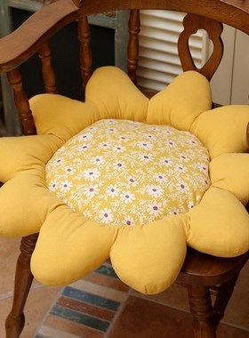 极速创意向e日葵加厚凳子坐垫靠垫办公室阳台飘窗学生教室屁股餐