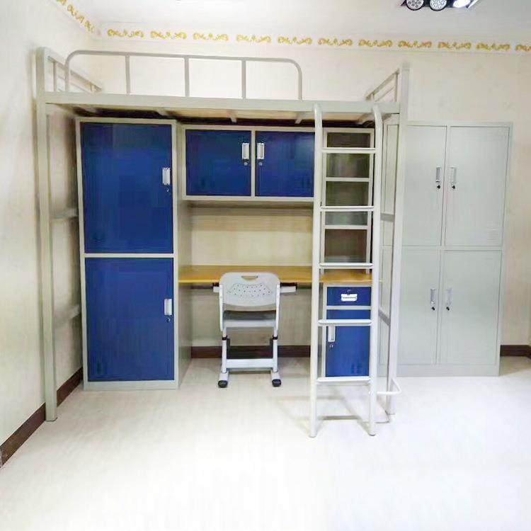 上床下桌组合床公寓床学生宿舍衣柜一体床上下铺铁架床厂家定,淘宝优惠券,粉丝福利购,淘宝优惠卷