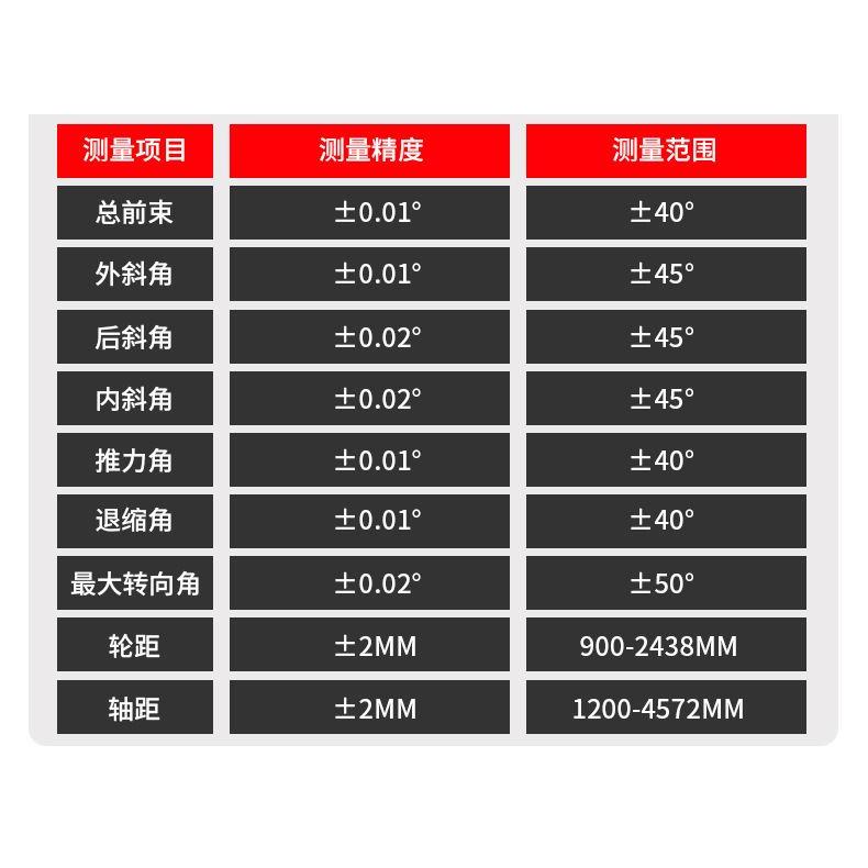 立拓D四轮定位仪动态测量配合大剪四柱举升机设备车型数据免费-图2