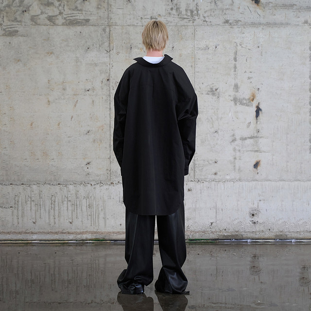 AKTK Dress 2024 Autumn New Product Oversized Loose Lazy Dress Large Size Shirt Skirt