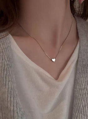 精致时尚项链女款高颜值学生党配饰高级感轻奢小众饰品闺蜜锁骨