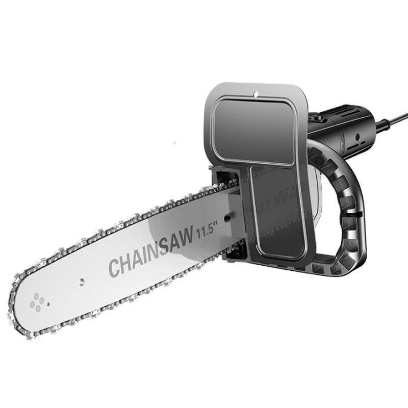 速发电锯小磨你改装电链锯家用锯柴木工多功能角型迷机手持切割伐,淘宝优惠券,粉丝福利购,淘宝优惠卷