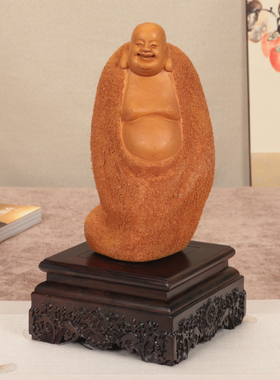 红木雕刻长方形观音财神佛像摆件垫高座花瓶盆景奇石底座实木托架