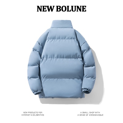 NEW BOLUNE/新百伦2025新款立领棉衣加厚保暖面包服外套
