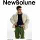 NEW BOLUNE/New Balance Official Website Loose and Casual Standing Collar Warm Collar Bread Cotton Clothing Jacket Couple