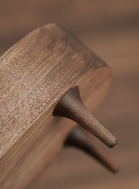 简约实木桌面收纳展示盒托盘