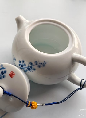 手工茶壶盖新款编织陶瓷壶茶杯绳系西施绳子茶具配件防摔链接绳