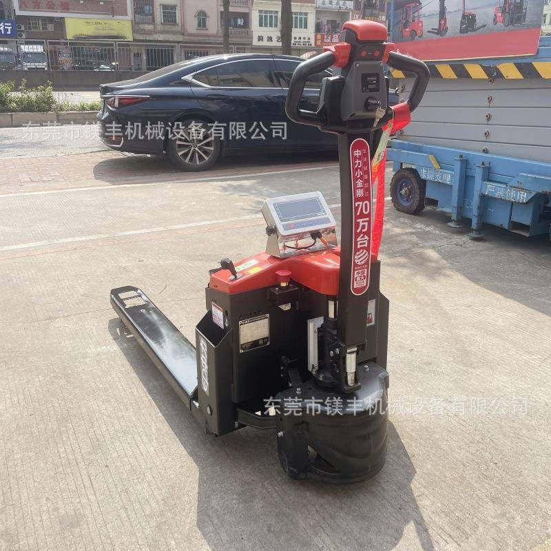 现货直销小金刚叉车秤带秤电动叉车物流仓储称重电动叉车 - 图0