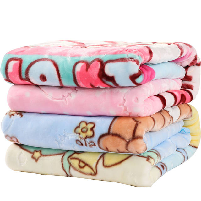 Sufa children's blanket thickened spring, autumn and winter baby blanket stroller crib newborn outing cloud blanket baby quilt