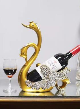 新年客厅酒柜招财装饰品摆件新中式家居玄关电视柜年年有余工艺品