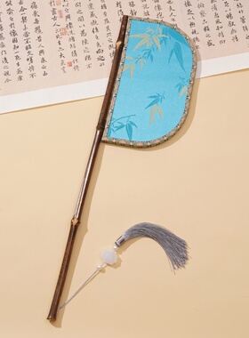 古风团扇新中式便面扇道具扇