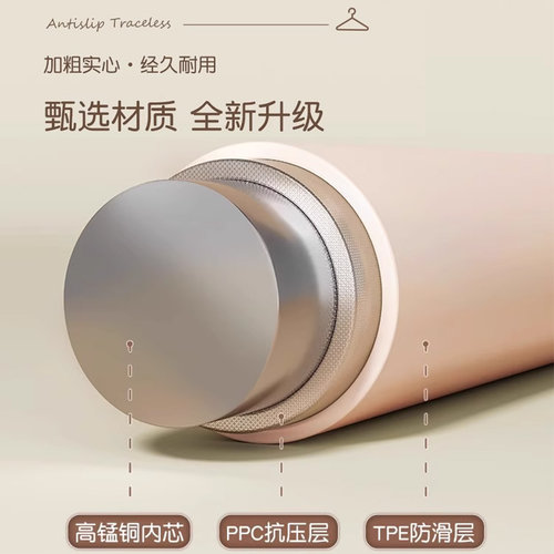 衣架家用挂衣防滑无痕加粗加厚晾衣架学生宿舍衣柜不起包凉衣撑子 - 图3