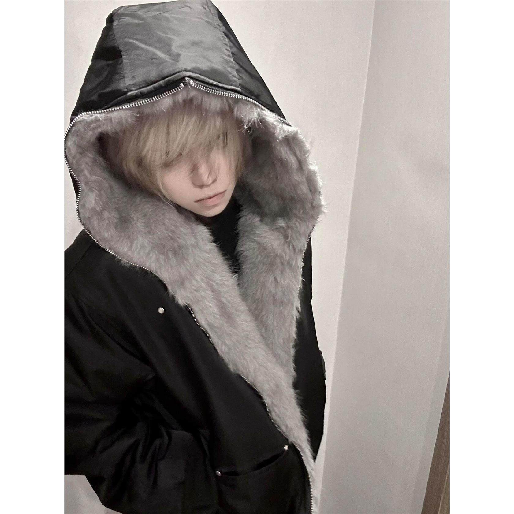 亚文化狼王座山雕棉服女冬季新款加厚棉衣外套宽松保暖bomber夹克,淘宝优惠券,粉丝福利购,淘宝优惠卷