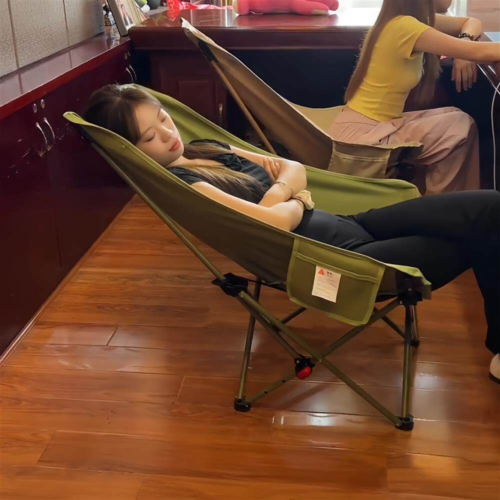 办公室午睡躺椅便携午休折叠床单人工位简单轻便休闲办公月亮椅子,淘宝优惠券,粉丝福利购,淘宝优惠卷