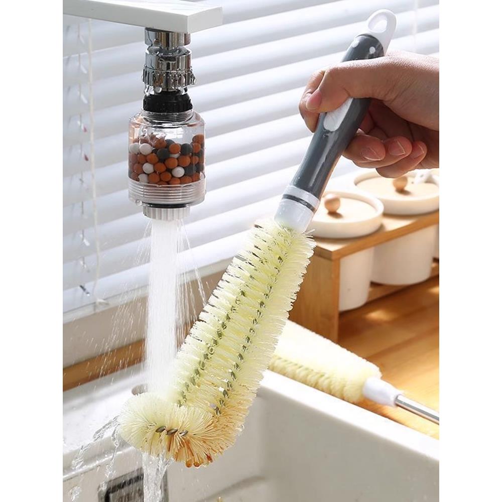 长杆茶杯水杯口杯刷玻璃杯保温杯刷清洁奶瓶工具毛刷杯子洗杯刷子 - 图2