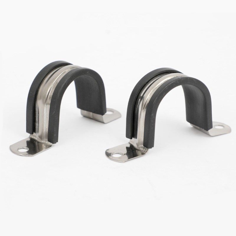 304不锈钢钢管卡扣夹U型带连胶条骑马卡箍管卡子固定电缆喉箍锁紧,淘宝优惠券,粉丝福利购,淘宝优惠卷