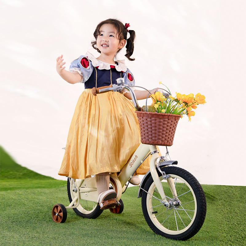 stitch祺娃娃儿童自行车小男孩女孩中大童3一6一8岁宝宝脚踏单车 - 图0