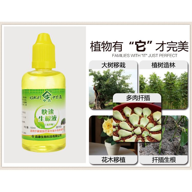 中古生根液快速生根液移栽花苗插芊移植多肉生根粉花卉植物营养液 - 图2