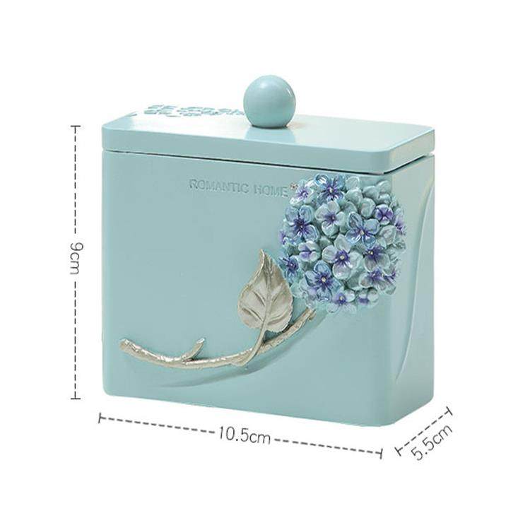 欧式田园牙签盒时尚便携牙签筒棉签盒木质可爱牙签罐家居用品包邮,淘宝优惠券,粉丝福利购,淘宝优惠卷