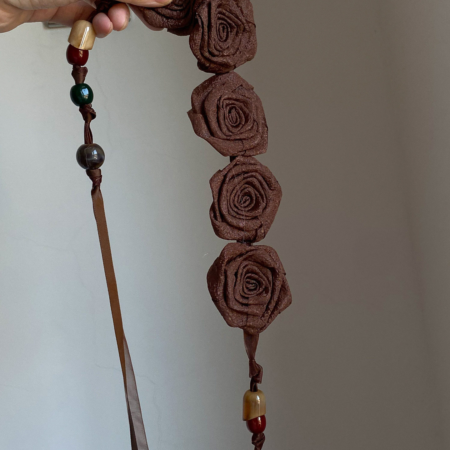 新中式民族风编织玫瑰腰带配裙子装饰吊带连衣裙腰链异域风配饰女,淘宝优惠券,粉丝福利购,淘宝优惠卷