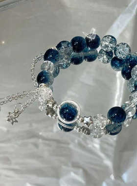 银河星星手链ins小众设计显白