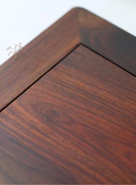 红酸枝明式长方底座 红木花盆景底座 实木奇石底座摆件木架