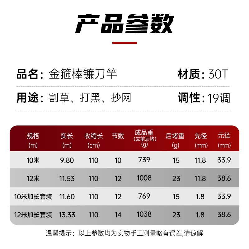 流云草洞镰刀竿逗钓传统钓黑鱼竿掏草洞黑鱼竿点钓黑鱼杆割草杆-图2