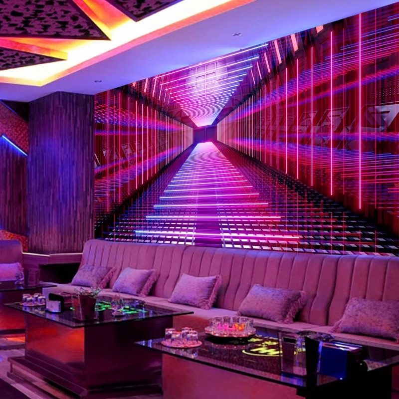 3D立体科技感发光墙布ktv包厢背景壁纸科幻电竞酒店墙纸网咖壁画,淘宝优惠券,粉丝福利购,淘宝优惠卷