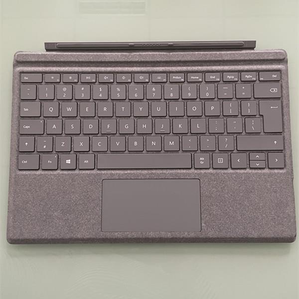 微软surface pro7 6 5 4 3键盘特质专业键盘盖原装Suface Pro键盘 - 图0