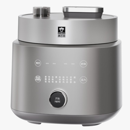 康巴赫纯钛电压力锅料理锅家用多功能高压电饭煲二合一小型新款