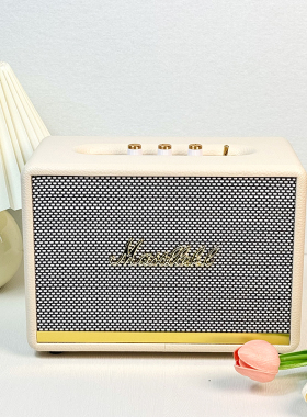 新款音箱马歇尔音响模型/样板间家居摆件装饰品/非真机不能播放