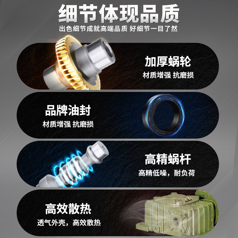 WPEA WPEO WPEX WPES 50-80 60-100 70-120 蜗轮蜗杆减速机器箱 - 图1