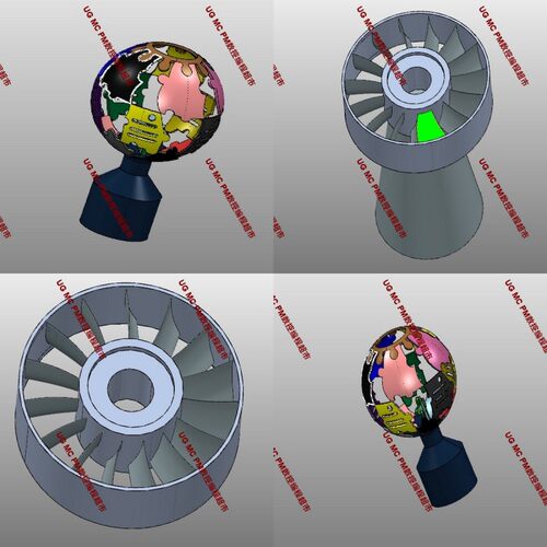 Powermill三四五轴编程视频教程 基础到案例讲解 叶轮 闭式叶盘 - 图2