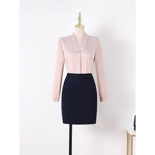 高端职业西装套装女秋季美容院酒店前台工装售楼部珠宝店工作服女 - 图2