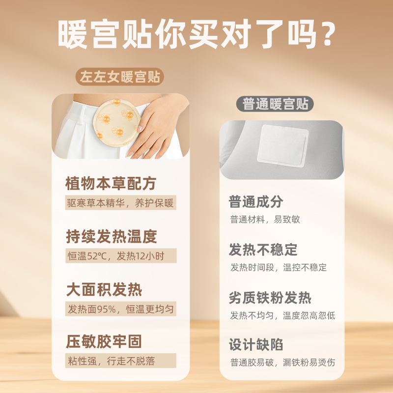 暖宫贴宝宝贴女生冬季保暖贴暖身贴暖肚子宫寒痛经调理大姨妈热敷