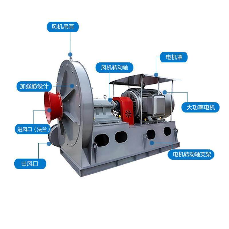 9-12D高压离心风机工业大风量排烟除尘换气抽风机通风设备排风机,淘宝优惠券,粉丝福利购,淘宝优惠卷