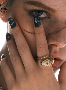 POLINAELVIDO戒指高级感