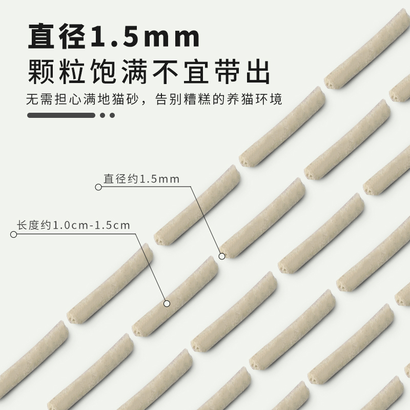 憨仕高分子混合猫砂豆腐砂除臭无尘不粘底包邮猫砂19.2公斤速结团