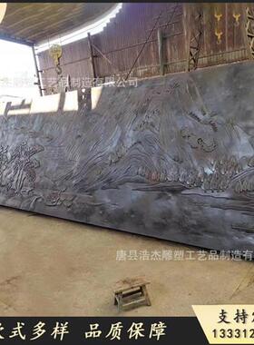 锻铜浮雕黄铜紫铜历史人物风景室内外浮雕壁画长廊背景铜雕塑