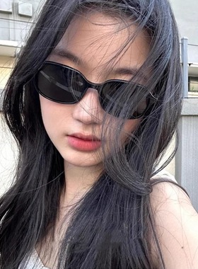 日本品质超轻插芯框高清偏光镜新款素颜显脸小墨镜男女防晒太阳镜