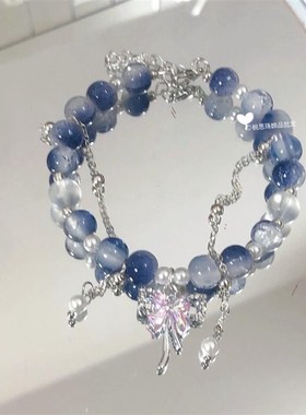 现货小说同款串珠流苏手链女小众设计高颜值个性不撞款百搭闺