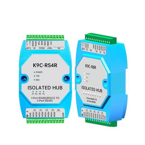 防雷工业级集线器RS485光电隔离中继器全隔离信号放大抗干扰延长 - 图3