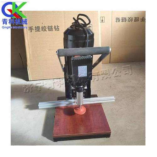 小型单头手提铰链钻 橱柜衣柜活页钻孔机 自动板式家具钻孔设备 - 图0