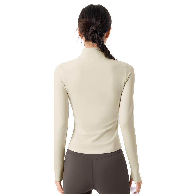 秋冬加绒运动外套女立领拉链显瘦健身上衣加厚保暖长袖瑜伽服,淘宝优惠券,粉丝福利购,淘宝优惠卷