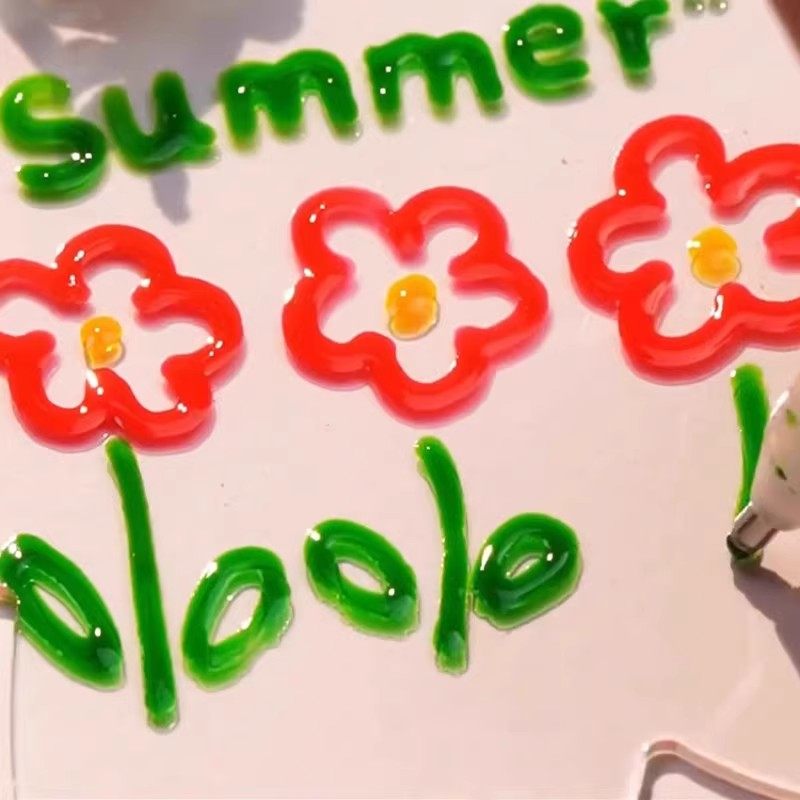 Q弹3d立体果冻笔马卡龙色小学生彩色双线轮廓笔高颜值diy手账笔,淘宝优惠券,粉丝福利购,淘宝优惠卷