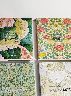 Morris威廉莫里斯花纹植物绿色画集样板房色彩装饰摆件可阅览真书