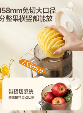 【礼物】艾摩客Aeomjk/AM9030汁渣分离大口径榨汁原汁机